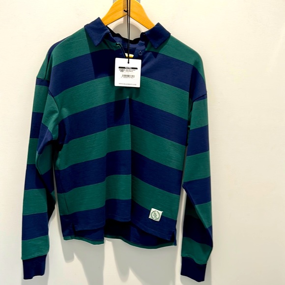 Rugby Shirt Verdant Rugby Stripe - Picture 3 of 6